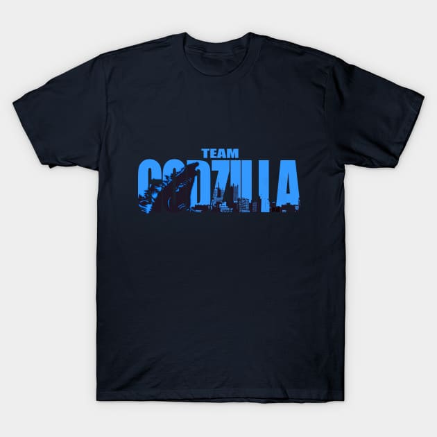 Team Godzilla T-Shirt by jagama42